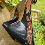 Vivienne Westwood Authentic  floral bow toe heels blue red cream fabric Photo 5