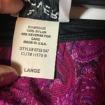 Vintage 90’s Purple Paisley Sheer Overlay Skirt Size L Size L Photo 4