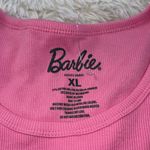Barbie Tank Top Ribbed *Embroidered Color Pink/White
Size XL NWOT Pink Photo 2