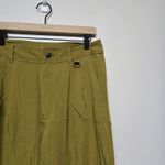 Madewell  NWT $108‎ The Harlow Green Wide-Leg Cargo Trouser Pant sz 10 Boho Photo 1