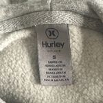 Hurley  grey cotton graphic fleece pullover hoodie/hooded sweatshirt Size Small Photo 4