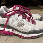 Skechers shape ups walking shoes size 7 white pink gray Photo 9