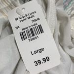 Krazy Kat NWT  Lined Striped Pants Size L Photo 4