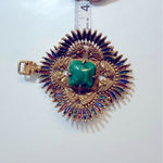 1970s VRBA‎ Castlecliff Necklace Pendant Lawrence Vrba for Castlecliff Gold Photo 8
