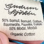 Gudrun Sjoden Blue Polka Dot Organic Cotton Modal Tunic Dress Small 3/4 Sleeve Photo 4