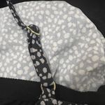 Kona Sol  Women's Black Print High Neck Tankini Swim Top - Size Large - NWT Photo 4