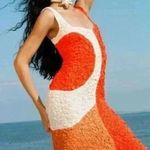 Mara Hoffman NWOT Pomelo Sloane Dress Red Multicolor Size Small Photo 1