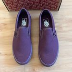 Vans Classic Slip-On 'Pastel Mono - Plum Wine' Women 10.0 US Mens 8.5 US Photo 3