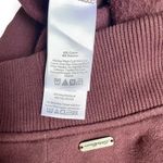 Eddie Bauer Burgundy Henley Pullover Sweatshirt Photo 2