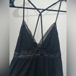 Victoria's Secret  Sleepwear Tanktop Black Lace Photo 2