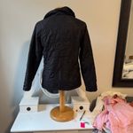 Jane Ashley  Black Quilted Puffer Jacket Photo 1