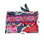 Vera Bradley Vera Bradley Cherry Blossom Floral Euro Wallet Quilted Pink Bohemian Colorful Photo 6