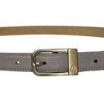 Liz Claiborne Vtg Women’s  Beige Leather Belt Size Medium Gold Buckle Classic Photo 0