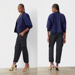 GSTQ Convertible Baseball Jacket Cape Size small In Midnight . Blue Photo 12