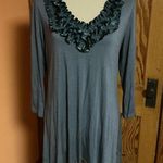 Status by chenault ruffled tunic Gray Size XL Photo 7