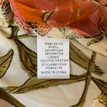 Moodie Floral Smocked Blouse‎ Womens Size XS Cottage Core Cream Pink Photo 8