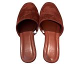 A New Day maroon suede slide on shoes Photo 3