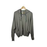 Athleta Women’s Balance Full Zip Hooded Sweatshirt in Sage Green Size L Photo 3