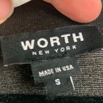 Worth Striped Sweater Dress S Black Photo 4