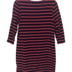 Old Navy  red navy striped dress small‎ petite Photo 2
