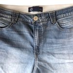 Democracy Bermuda Stretch Short Jorts Size 12 Medium Wash 9” Cotton Blend Photo 1