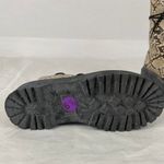UNILQDY NWOT Snake Print Combat Boots Photo 7