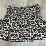 NWT womens small Leopard Print Skirt Photo 0