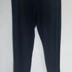Eileen Fisher Women's Black Ponte Leggings Size Large Slim Crop EUC! 0116 Photo 0