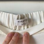 Aritzia  Babaton Cohen Cropped Pleated Dresss Pants Ivory 4 Photo 3