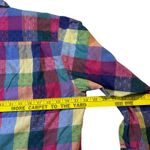 Koret City Blues Multicolor Plaid Long Sleeve Shirt Medium Patchwork Cotton Photo 7