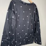 Boutique Black Long Sleeve T-Shirt Stars Night Sky Photo 4