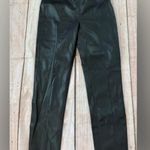 We The Free  People Pants Womens 26 Black Vegan Faux Leather Skinny Moto Photo 2