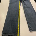 Christopher & Banks  High Rise Wide Leg Stretch Denim Jeans Women’s Size 12 Blue Photo 8