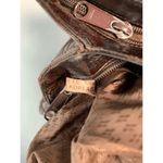 Vintage Eel Skin Hong Kong Shoulder Purse 8x12" Brown Photo 14