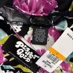 Planet Gold  Floral Maxi Dress - Black and Pink NWT Photo 3