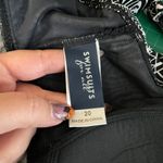 Swimsuit For All Swimsuits For All Women Plus Size 20 Black White Printed Tankini Swim Top Padded Photo 6