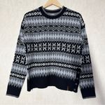 Obermeyer Obermayer Women’s 100% Wool Joanna Sweater Pullover Crewneck Ski in Pattern M Photo 2