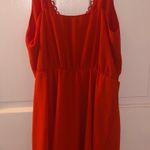 Naked Zebra Orange Dress Photo 1