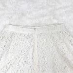 Grace Elements Ivory Cream Lace Midi Skirt A-Line Fit & Flare Size Small New Photo 6