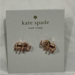 Kate Spade   necklace and earrings set Rose Gold Elephant.NWOT. Photo 5