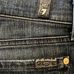 7 For All Mankind Gwenevere Cropped Ankle Skinny Mid Rise Jean Athnblumst 31" Photo 4