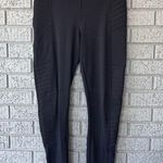 Athleta  Delancey Moto Tight Leggings Black Size Small Photo 0