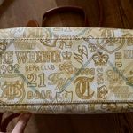 Vintage Teddy Bear Boston Bag purse crossbody handheld shoulder adjustable straps contract stitching Photo 2