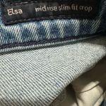 Citizens of Humanity Like new Elsa mid rise slim fit crop light blu Women's Jean Photo 8