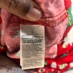 Old Navy  Christmas cat dog print pajama top red button shirt women’s L festive Photo 5