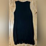 Ralph Lauren French Terry Fringe Dress Photo 5