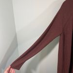 Gap Women Chocolate Brown Open Front Merino Wool Blend Cardigan Size MT NWT Photo 6