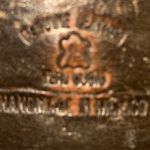 Liberty Black Copper/bronze Cracked Metallic Booties leather made in Mexico Brown Size 8 Photo 15