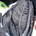 Papell Boutique Vintage Sequined Evening Top Silk Scalloped Hem Petite Medium Photo 6