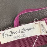 For Love & Lemons Women's S/XS Burgundy Lace Bralette Adjustable Straps Purple Photo 3